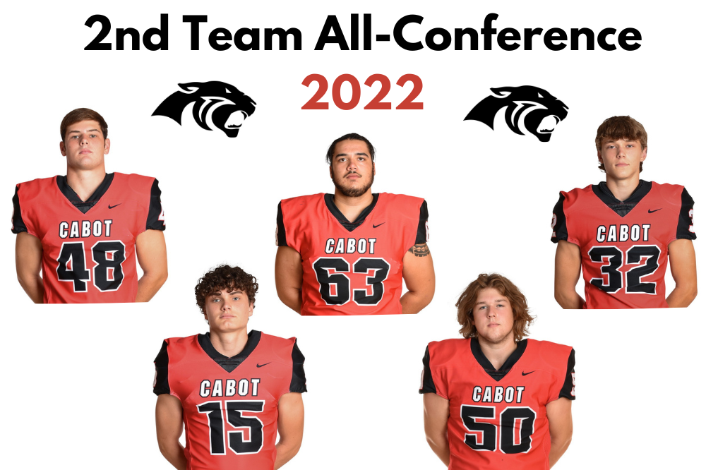 2022 7A 2nd Team All-Conference Athletes